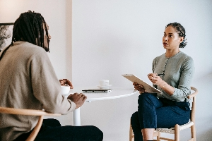 Social Services at the Library with a Social Worker